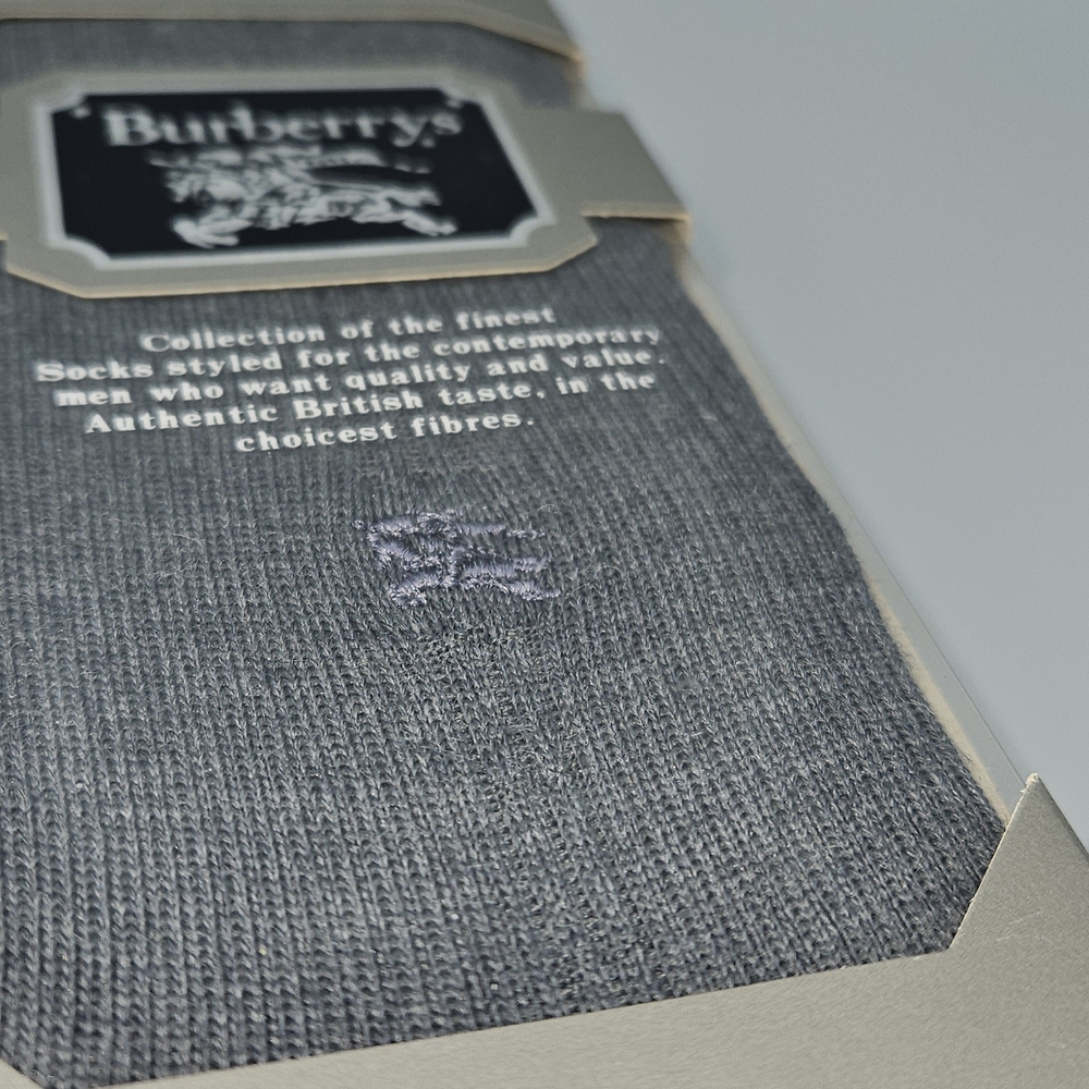 Burberry Gray Socks